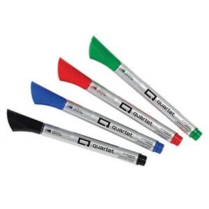 Quartet Premium Dry Erase Markers Fine Tip Assorted 4/Pack (79555). New!